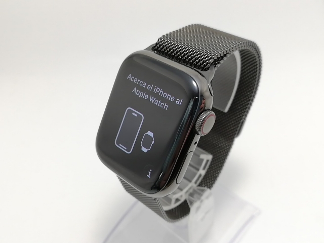 【中古】Apple Apple Watch Series8 41mm Cellular グラファイトステンレススチールケース/グラファイトミラネーゼループ MNJM3J/A【戸塚】保証期間１ヶ月【ランクB】_1