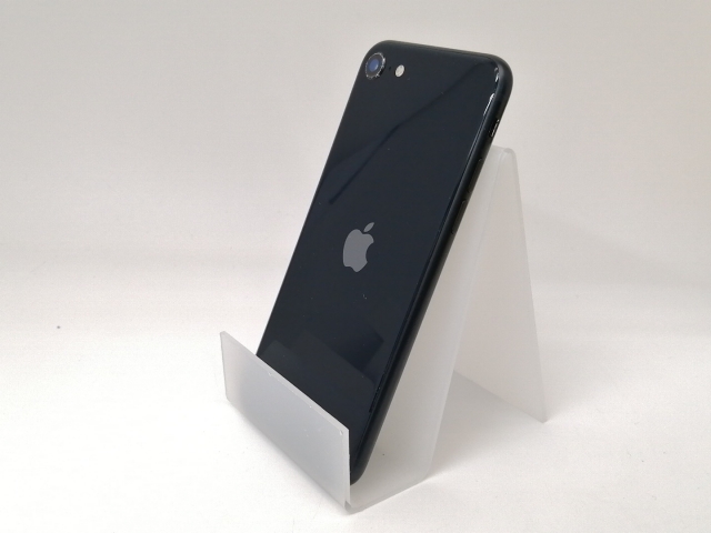 【中古】Apple au 【SIMフリー】 iPhone SE（第3世代） 64GB ミッドナイト MMYC3J/A【戸塚】保証期間１ヶ月【ランクC】