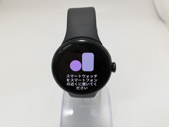 【中古】Google Pixel Watch2 Bluetooth/LTEモデル MatteBlackアルミケース/Obsidianアクティブバンド【戸塚】保証期間１ヶ月【ランクC】
