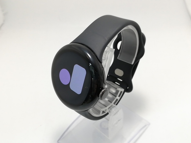 【中古】Google Pixel Watch2 Bluetooth/LTEモデル MatteBlackアルミケース/Obsidianアクティブバンド【戸塚】保証期間１ヶ月【ランクC】_1