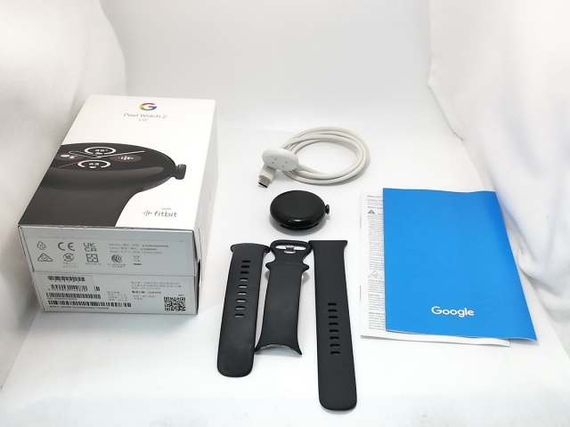 【中古】Google Pixel Watch2 Bluetooth/LTEモデル MatteBlackアルミケース/Obsidianアクティブバンド【戸塚】保証期間１ヶ月【ランクC】_8