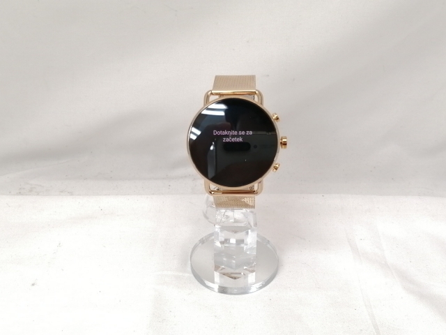 【中古】SKAGEN Falster Gen 6 SKT5301 ローズゴールドトーン/ステンレススチールメッシュ【戸塚】保証期間１ヶ月【ランクC】