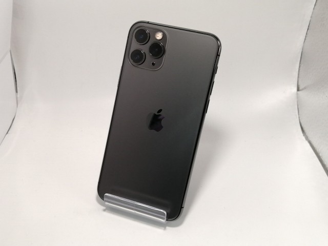 【中古】Apple SoftBank 【SIMロック解除済み】 iPhone 11 Pro 256GB スペースグレイ MWC72J/A【戸塚】保証期間１ヶ月【ランクB】