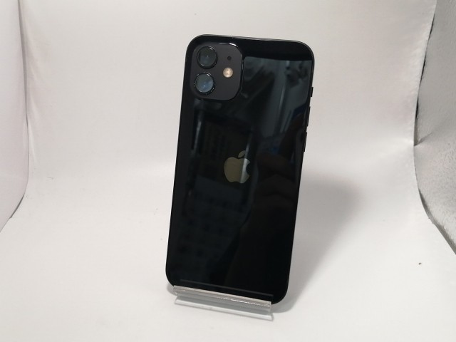 【中古】Apple SoftBank 【SIMロック解除済み】 iPhone 12 64GB ブラック MGHN3J/A【新橋烏森通り】保証期間１ヶ月【ランクB】