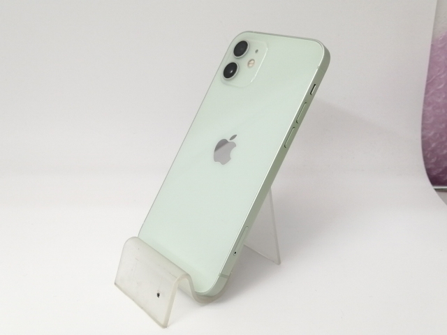 【中古】Apple 国内版 【SIMフリー】 iPhone 12 128GB グリーン MGHY3J/A【戸塚】保証期間１ヶ月【ランクB】