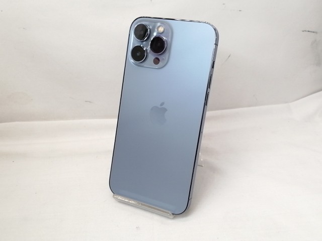 【中古】Apple 国内版 【SIMフリー】 iPhone 13 Pro Max 128GB シエラブルー MLJ73J/A【戸塚】保証期間１ヶ月【ランクA】