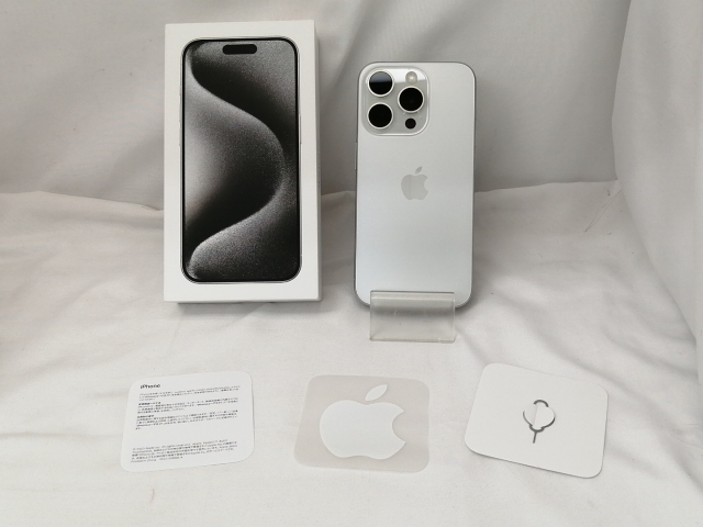 iPhone15 Pro[128GB] au MTU83J ホワイトチタニウム Apple iPhone 15 Pro 128GB (White Titanium) MTUW3ZP⁄A \u2013 3 Brothers