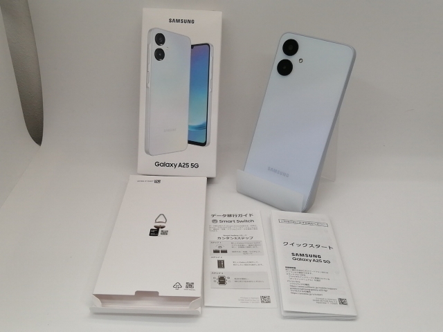 【中古】SAMSUNG ymobile 【SIMフリー】 Galaxy A25 5G ライトブルー 4GB 64GB SCSBC3【戸塚】保証期間１ヶ月【ランクA】_7