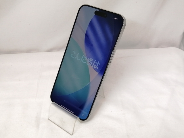 【中古】Apple 国内版 【SIMフリー】 iPhone 15 Pro Max 256GB ホワイトチタニウム MU6Q3J/A【戸塚】保証期間１ヶ月【ランクA】