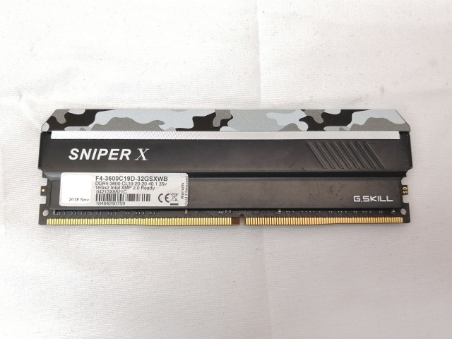 【中古】DDR4 16GB PC4-28800(DDR4-3600)【デスクトップPC用】【戸塚】保証期間１週間