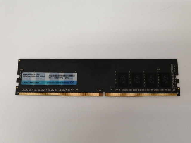 【中古】DDR4 16GB PC4-25600(DDR4-3200)【デスクトップPC用】【戸塚】保証期間１週間