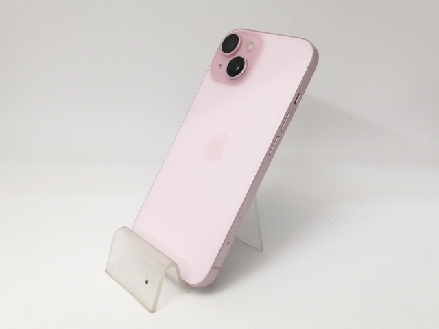 【中古】Apple docomo 【SIMフリー】 iPhone 15 256GB ピンク MTMP3J/A【秋葉4号】保証期間１ヶ月【ランクB】