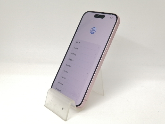 【中古】Apple docomo 【SIMフリー】 iPhone 15 256GB ピンク MTMP3J/A【秋葉4号】保証期間１ヶ月【ランクB】_1