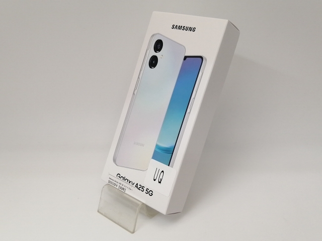 【未使用】SAMSUNG UQmobile 【SIMフリー】 Galaxy A25 5G ライトブルー 4GB 64GB SCG33【戸塚】保証期間３ヶ月