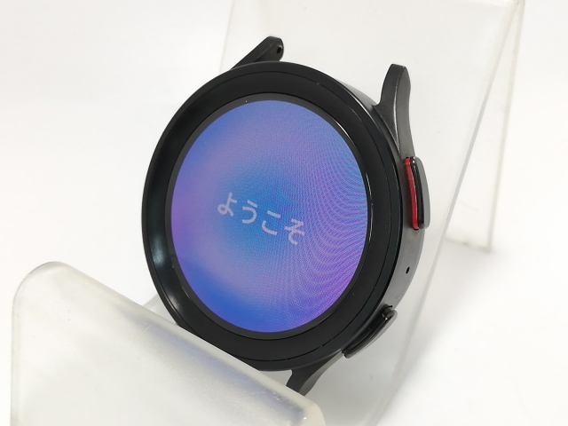 中古】SAMSUNG Galaxy Watch5 Pro SM-R920NZKAXJP ブラックチタニウム 