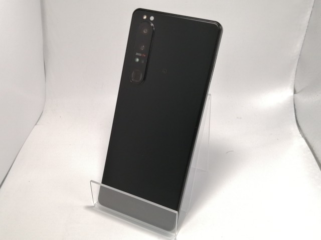 【中古】SONY au 【SIMロック解除済み】 Xperia 1 III フロストブラック 12GB 256GB SOG03【戸塚】保証期間１ヶ月【ランクB】