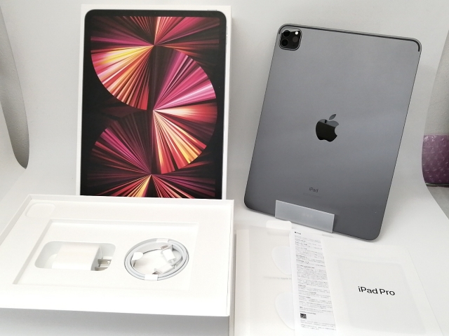 【中古】Apple 【Wi-Fi】 11インチ iPad Pro（第3世代/2021） 256GB スペースグレイ MHQU3J/A【戸塚】保証期間１ヶ月【ランクA】_7