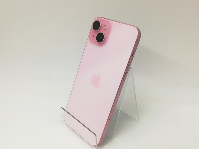 【中古】Apple SoftBank 【SIMフリー】 iPhone 15 Plus 256GB ピンク MU0H3J/A【戸塚】保証期間１ヶ月【ランクB】