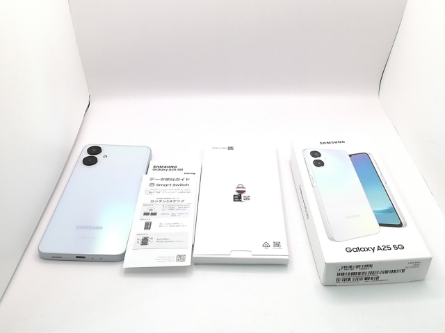 【中古】SAMSUNG au 【SIMフリー】 Galaxy A25 5G ライトブルー 4GB 64GB SCG33【浜松駅前】保証期間１ヶ月【ランクA】_7