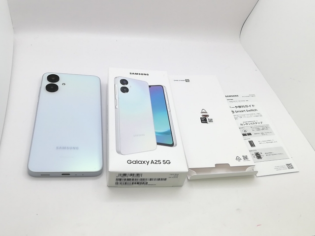 【中古】SAMSUNG 国内版 【SIMフリー】 Galaxy A25 5G ライトブルー 4GB 64GB【戸塚】保証期間１ヶ月【ランクA】_7