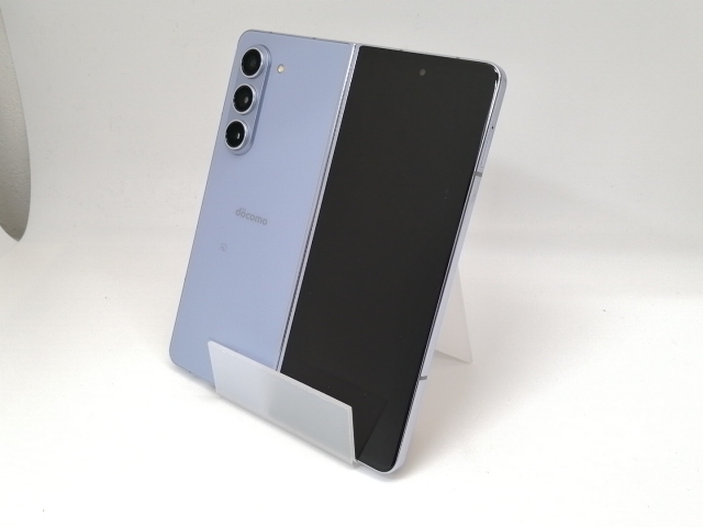 【中古】SAMSUNG docomo 【SIMフリー】 Galaxy Z Fold5 アイシーブルー 12GB 256GB SC-55D【戸塚】保証期間１ヶ月【ランクA】