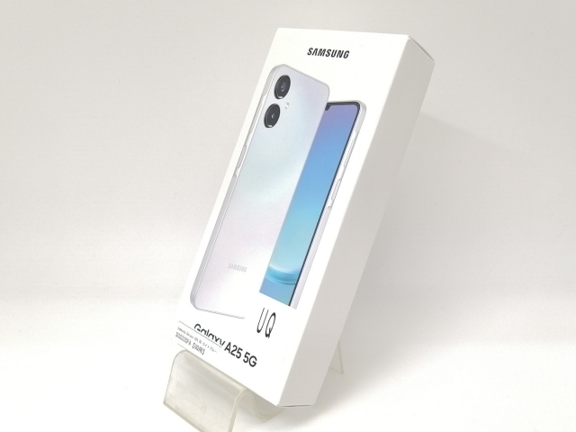 【未使用】SAMSUNG UQmobile 【SIMフリー】 Galaxy A25 5G ライトブルー 4GB 64GB SCG33【戸塚】保証期間３ヶ月