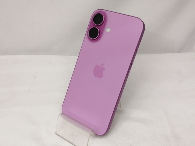 【中古】Apple 国内版 【SIMフリー】 iPhone 16 128GB ピンク MYDT3J/A【戸塚】保証期間１ヶ月【ランクA】
