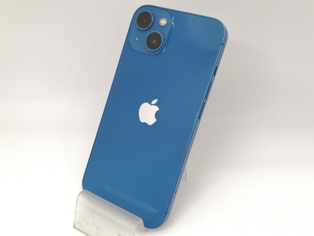 【中古】Apple docomo 【SIMフリー】 iPhone 13 128GB ブルー MLNG3J/A【戸塚】保証期間１ヶ月【ランクC】