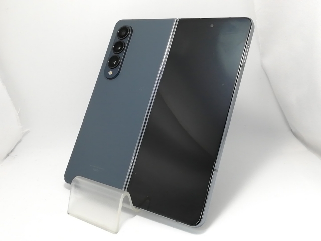 【中古】SAMSUNG au 【SIMフリー】 Galaxy Z Fold4 12GB 256GB SCG16 グレイグリーン【戸塚】保証期間１ヶ月【ランクB】
