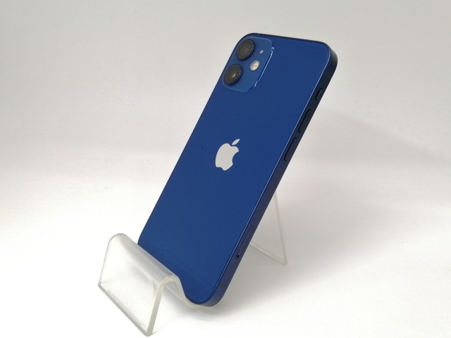 【中古】Apple 国内版 【SIMフリー】 iPhone 12 mini 256GB ブルー MGDV3J/A【新橋烏森通り】保証期間1ヶ月【ランクB】