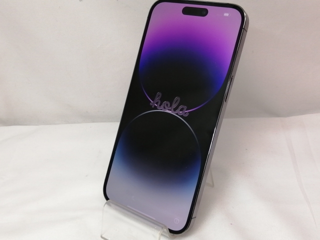 【中古】Apple 国内版 【SIMフリー】 iPhone 14 Pro Max 256GB ディープパープル MQ9E3J/A【戸塚】保証期間１ヶ月【ランクB】_1