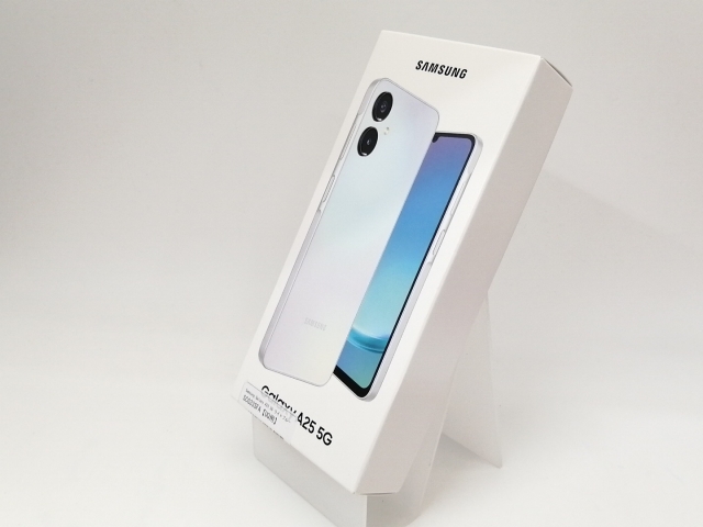 【未使用】SAMSUNG UQmobile 【SIMフリー】 Galaxy A25 5G ライトブルー 4GB 64GB SCG33【戸塚】保証期間３ヶ月