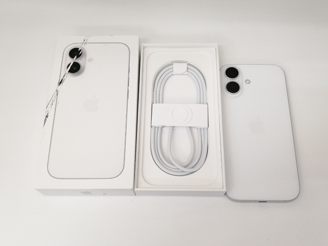 【中古】Apple 国内版 【SIMフリー】 iPhone 17 256GB ホワイト MG684J/A【戸塚】保証期間１ヶ月【ランクA】_3