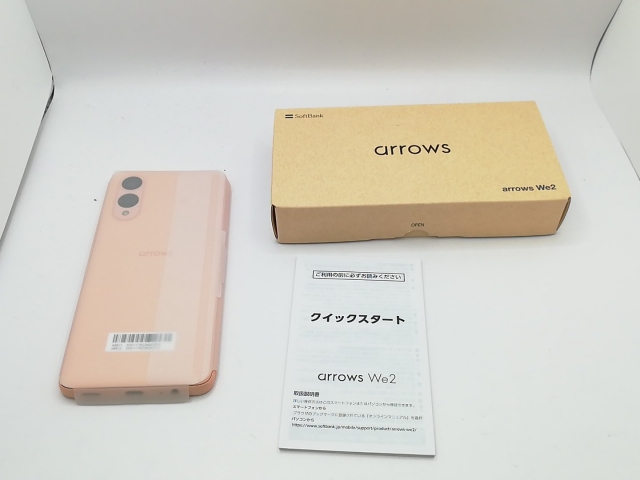 【未使用】FCNT SoftBank 【SIMフリー】 arrows We2 ライトオレンジ 4GB 64GB A402FC【戸塚】保証期間３ヶ月_2