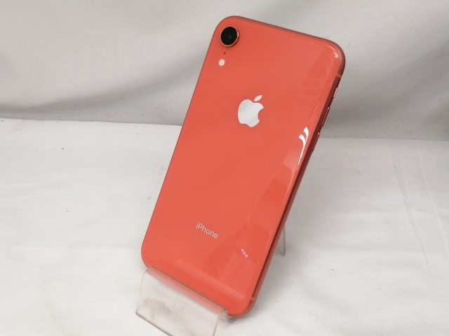 中古】Apple iPhone XR 128GB コーラル （国内版SIMロックフリー
