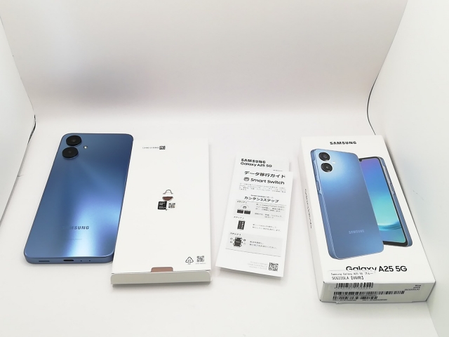 【中古】SAMSUNG UQmobile 【SIMフリー】 Galaxy A25 5G ブルー 4GB 64GB SCG33【戸塚】保証期間１ヶ月【ランクA】_8