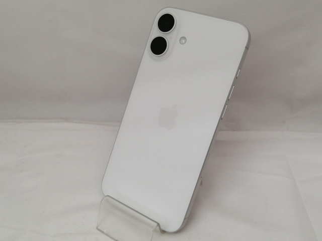 【中古】Apple 国内版 【SIMフリー】 iPhone 16 Plus 256GB ホワイト MXVH3J/A【神保町】保証期間１ヶ月【ランクA】
