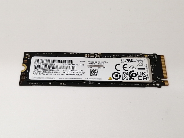 【中古】各社 1TB SSD (M.2 2280/PCIe4.0 NVMe)【戸塚】保証期間１週間