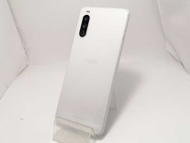 au Xperia XZ3 SOV39 ホワイトシルバー