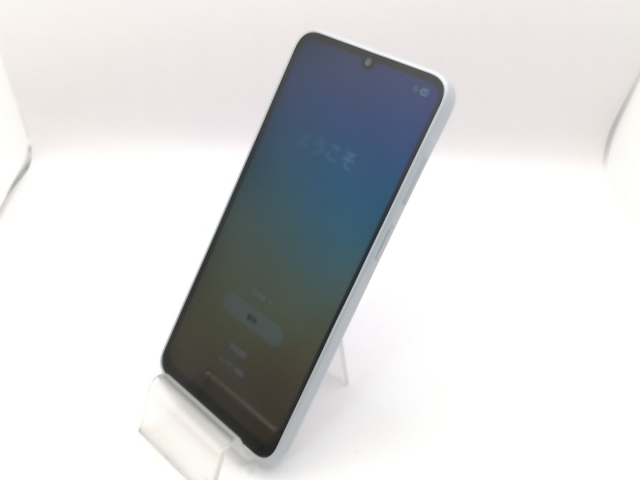 中古】SAMSUNG au 【SIMフリー】 Galaxy A25 5G ライトブルー 4GB 64GB