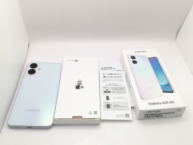 [新品未使用]Samsung Galaxy A25 ライトブルー 64GB 中古】SAMSUNG au 【SIMフリー】 Galaxy A25 5G ライトブルー 4GB 64GB