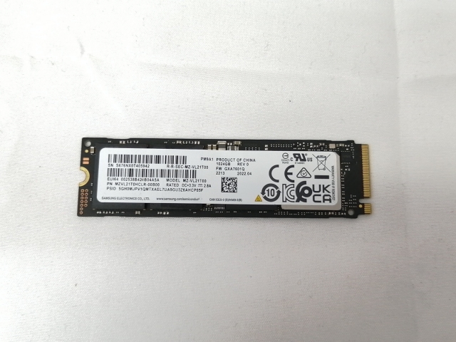 【中古】各社 1TB SSD (M.2 2280/PCIe4.0 NVMe)【戸塚】保証期間１週間