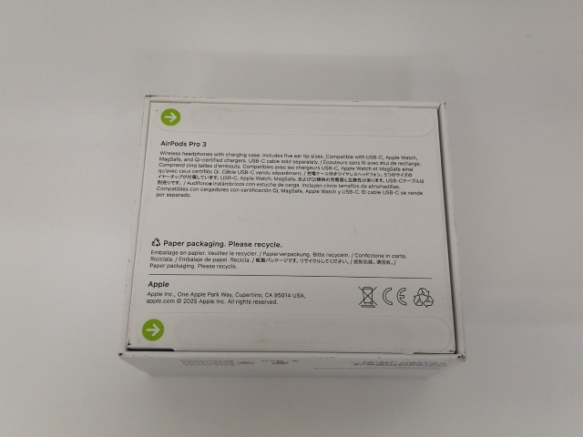 未使用】Apple AirPods Pro 3 MFHP4J/A【戸塚】保証期間1ヶ月 【公式