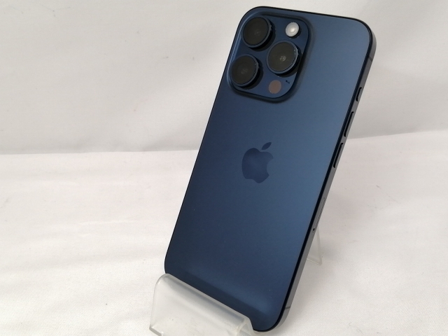中古】Apple 国内版 【SIMフリー】 iPhone 15 Pro 128GB ブルー