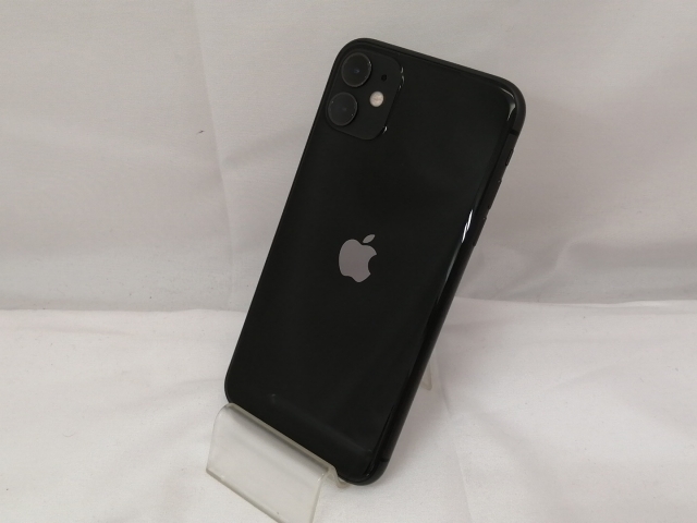【中古】Apple docomo 【SIMロック解除済み】 iPhone 11 128GB ブラック MHDH3J/A（後期型番）【戸塚】保証期間１ヶ月【ランクC】
