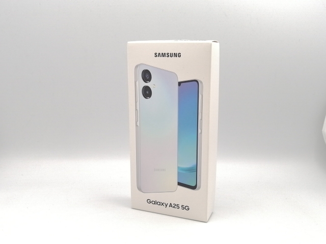 未使用】SAMSUNG ymobile 【SIMフリー】 Galaxy A25 5G ライトブルー 