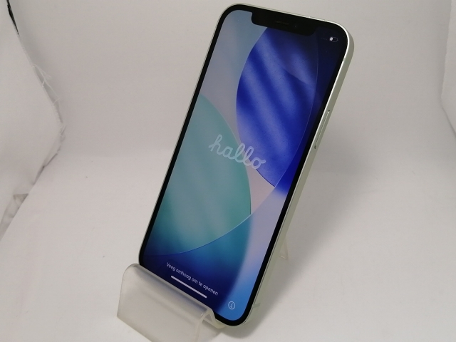 【中古】Apple docomo 【SIMロック解除済み】 iPhone 12 128GB グリーン MGHY3J/A【戸塚】保証期間１ヶ月【ランクB】_1