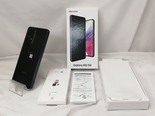 Galaxy A53 5G オーサムブラック docomo SC-53C SAMSUNG Galaxy A53 5G