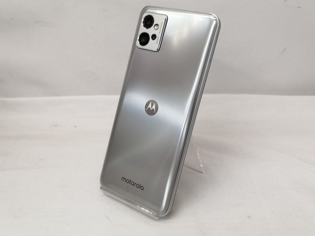 【中古】MOTOROLA 国内版 【SIMフリー】 moto g32 サテンシルバー 4GB 128GB PAUV0003JP【戸塚】保証期間１ヶ月【ランクA】