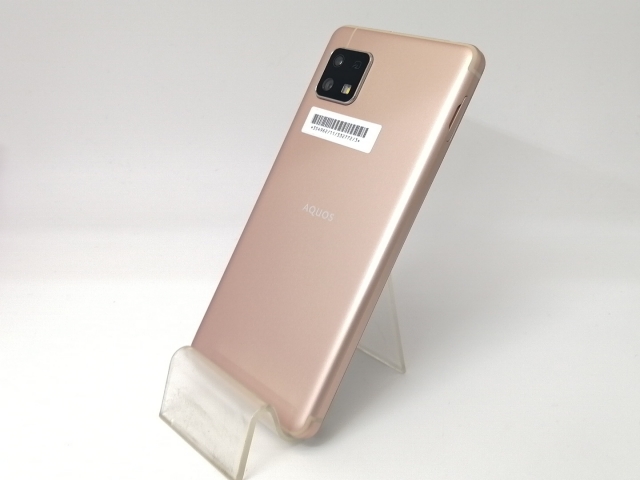 【中古】SHARP ymobile 【SIMロック解除済み】 AQUOS sense4 basic ライトカッパー 3GB 64GB A003SH【戸塚】保証期間１ヶ月【ランクB】